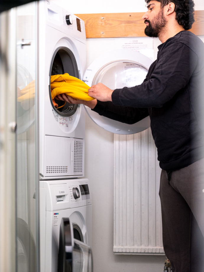 Corporate apartment exterior